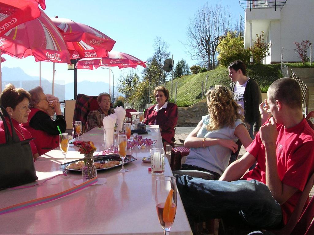 Au Bel Air Hotel Leysin Exterior foto