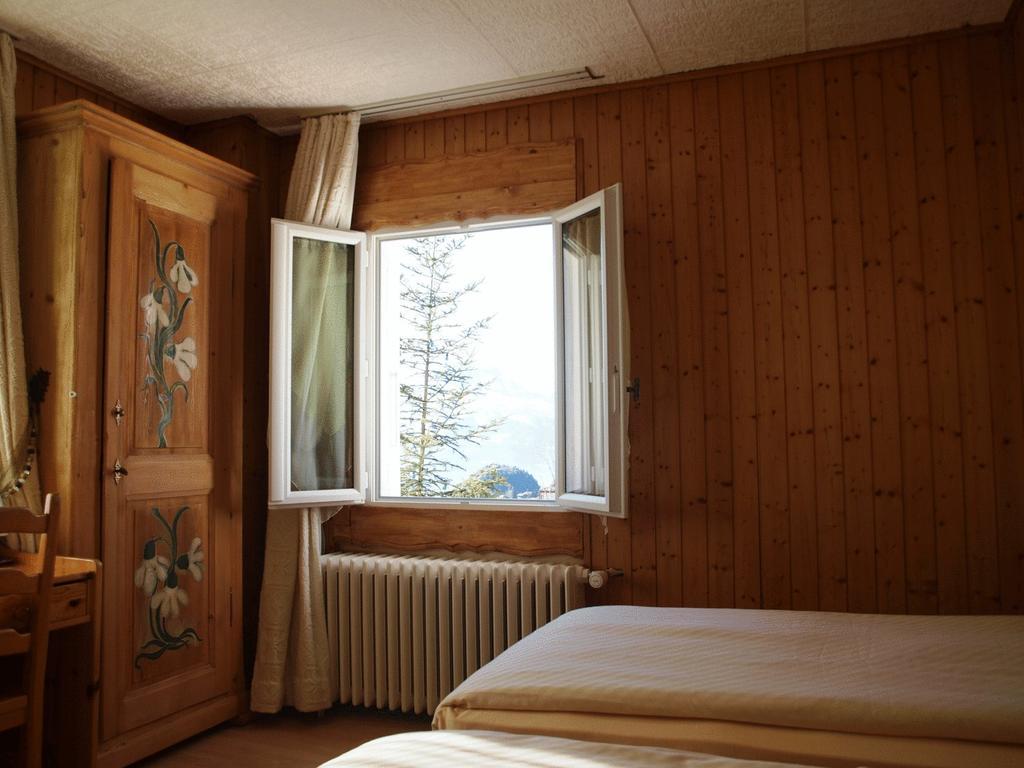 Au Bel Air Hotel Leysin Zimmer foto